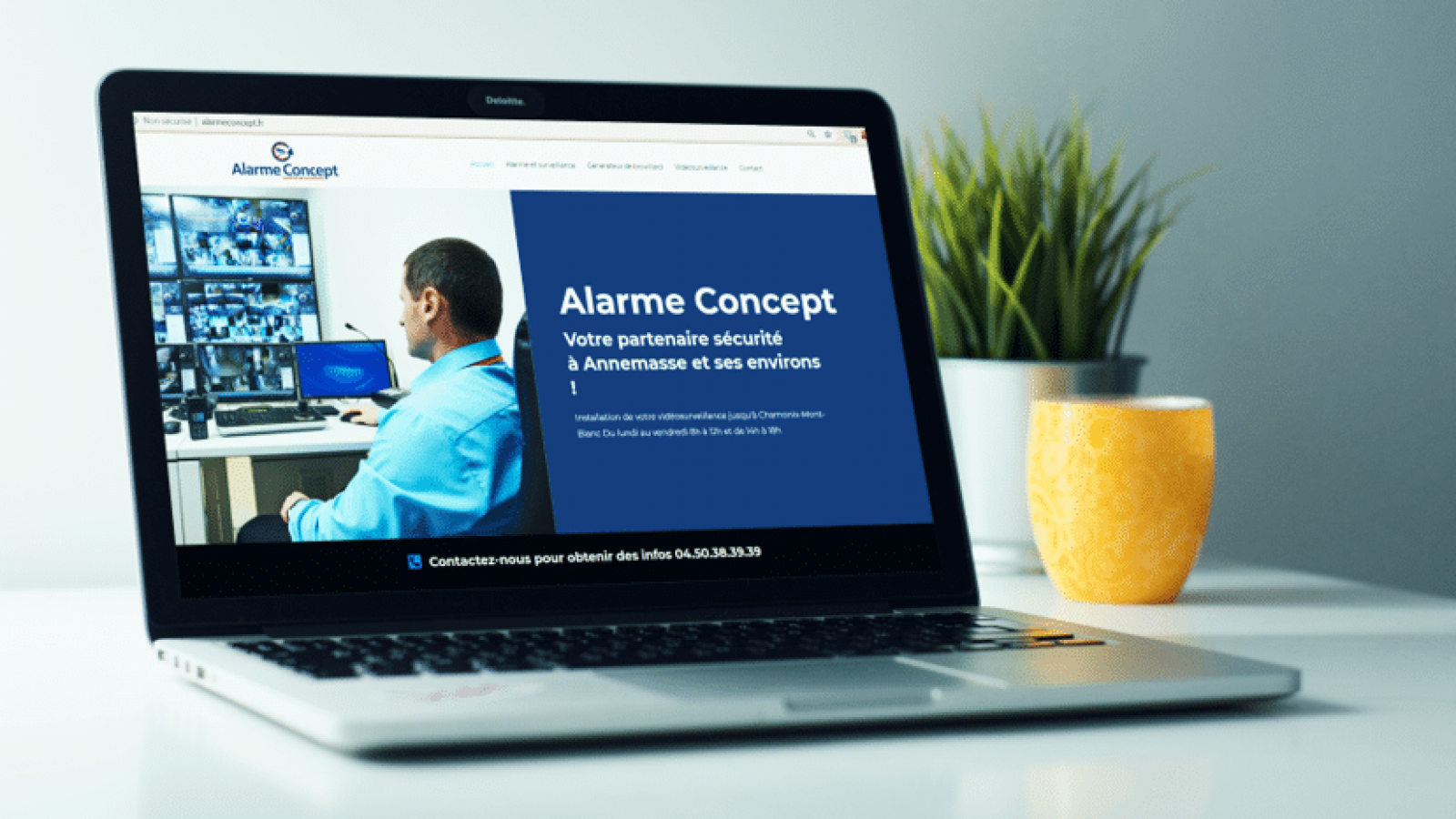 Site web - Alarme Concept