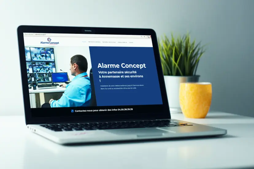 Site web - Alarme Concept